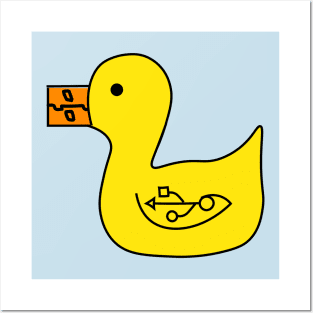 USB Duck Posters and Art